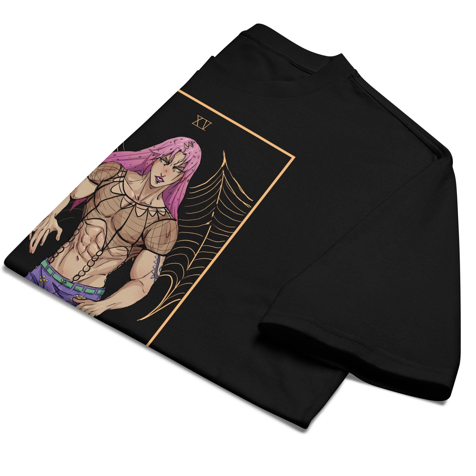 Diavolo Tarot oversized t-shirt (Black)