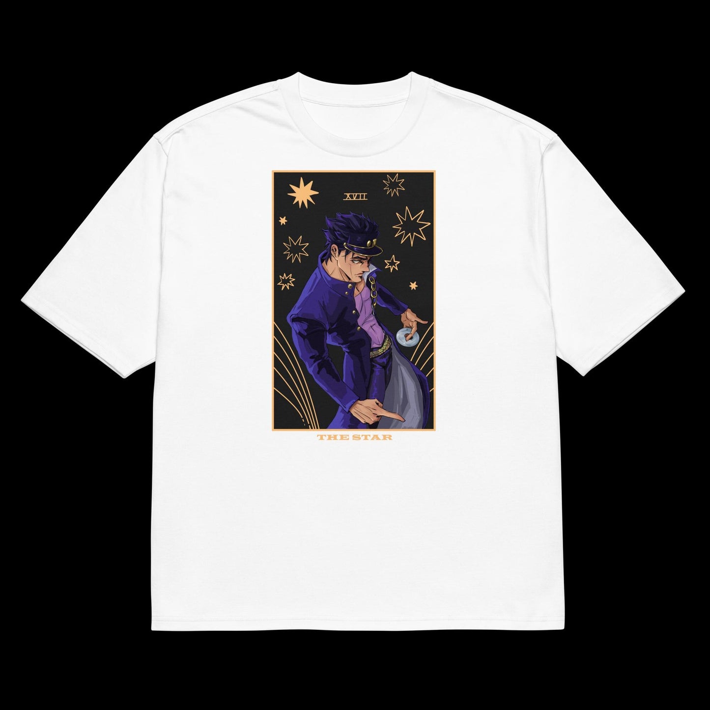 Jotaro Kujo Tarot oversized t-shirt (White)