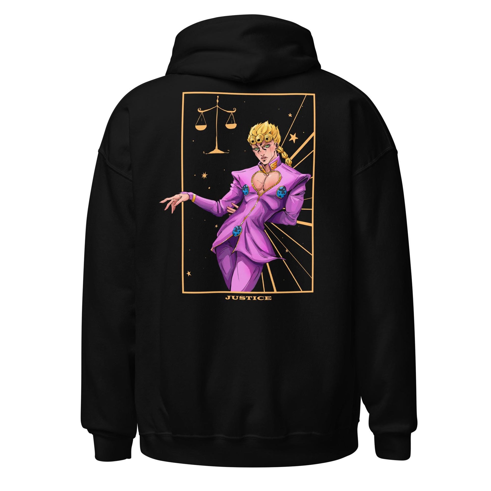 Giorno Giovanna Tarot hoodie embroidered