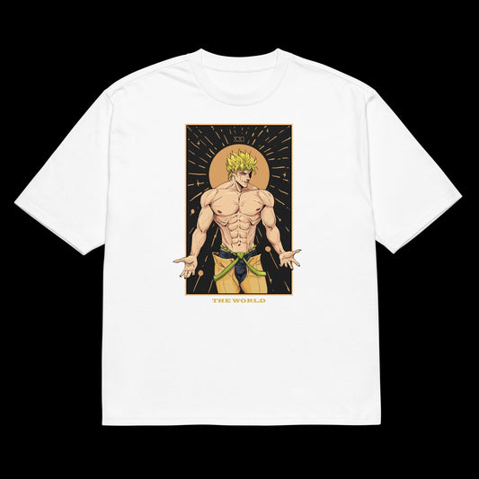 Dio Brando Tarot oversized t-shirt (White)