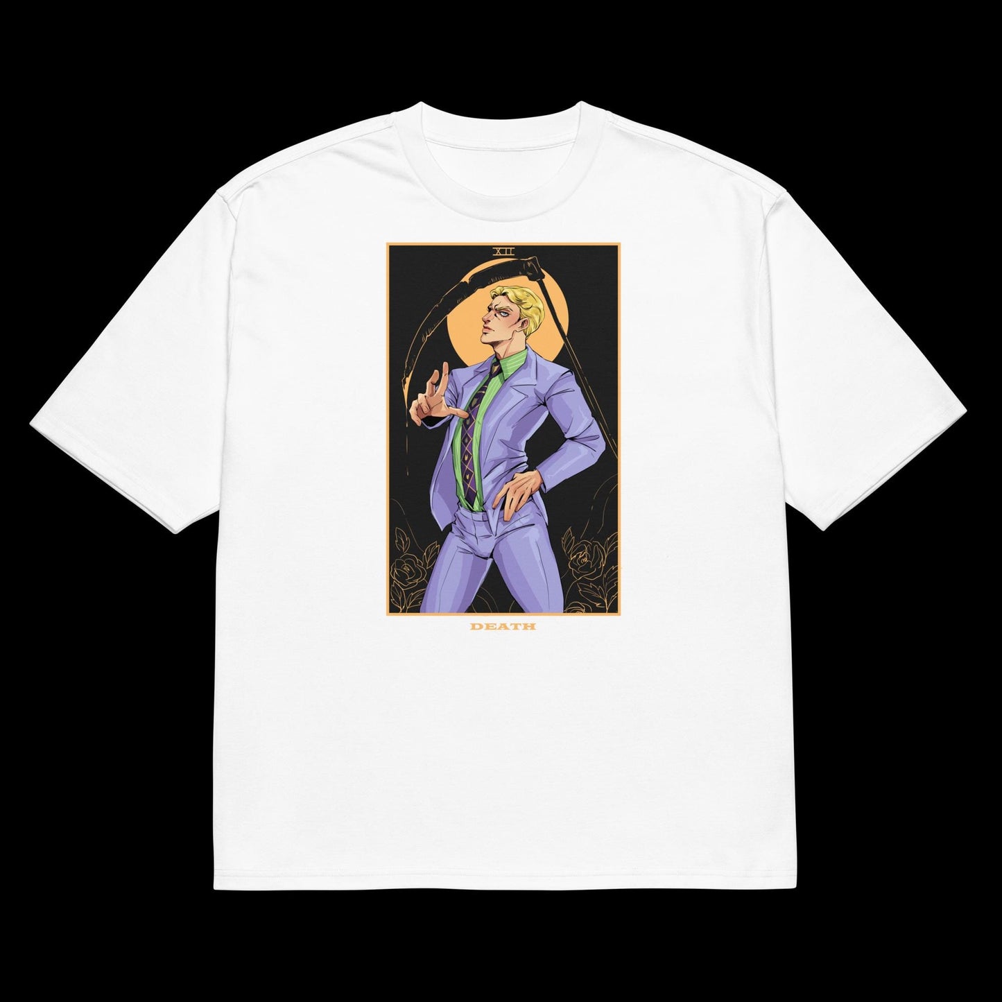 Kira Yoshikage Tarot t-shirt (white)