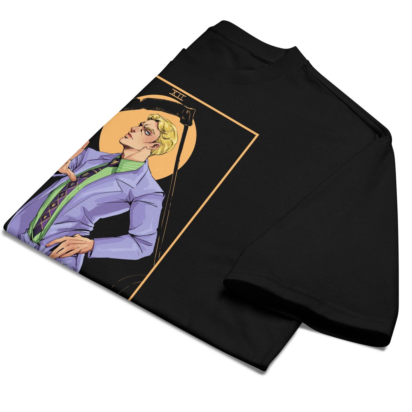 Kira Yoshikage Tarot t-shirt (black)