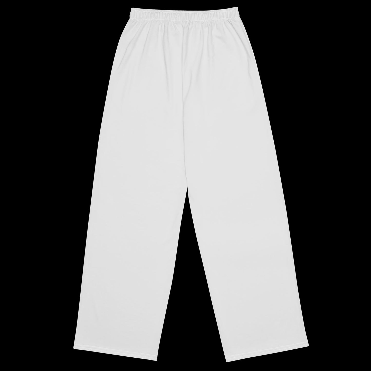 Bleach wide-leg joggers (light grey)