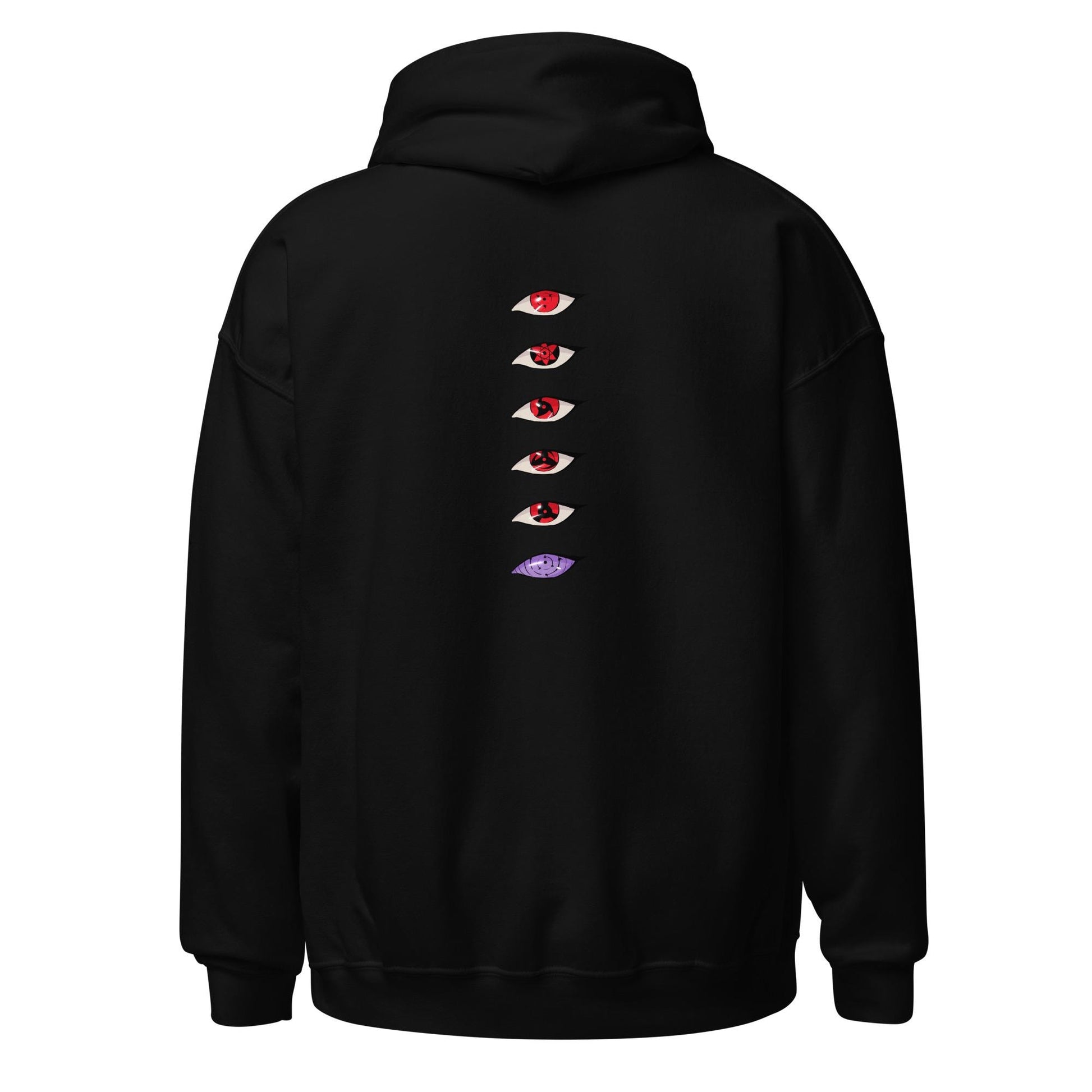 Uchiha embroidered hoodie black