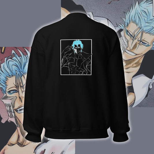 Bleach: Grimmjow embroidered sweatshirt (black)