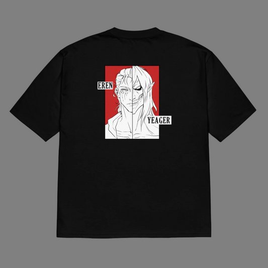 AOT: Eren/Titan t-shirt(black)